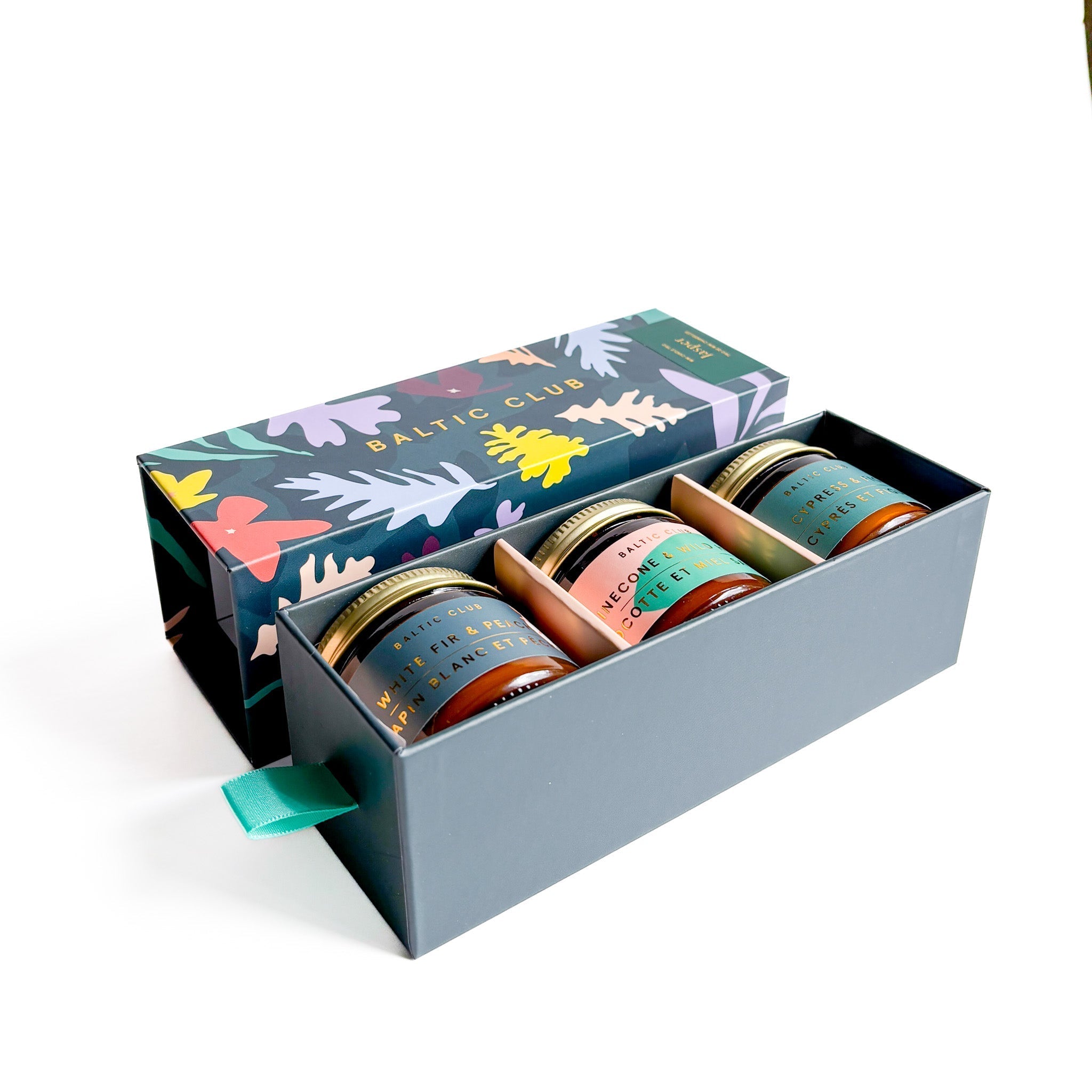 Mini Candle Trio Jasper - Gift set