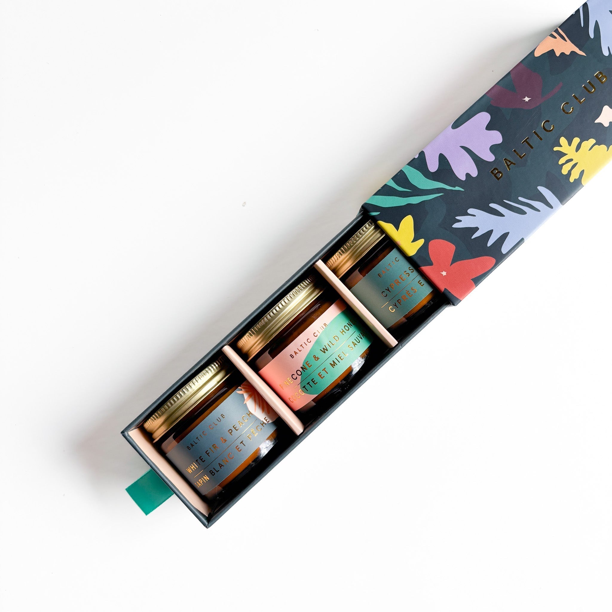 Mini Candle Trio Jasper - Gift set
