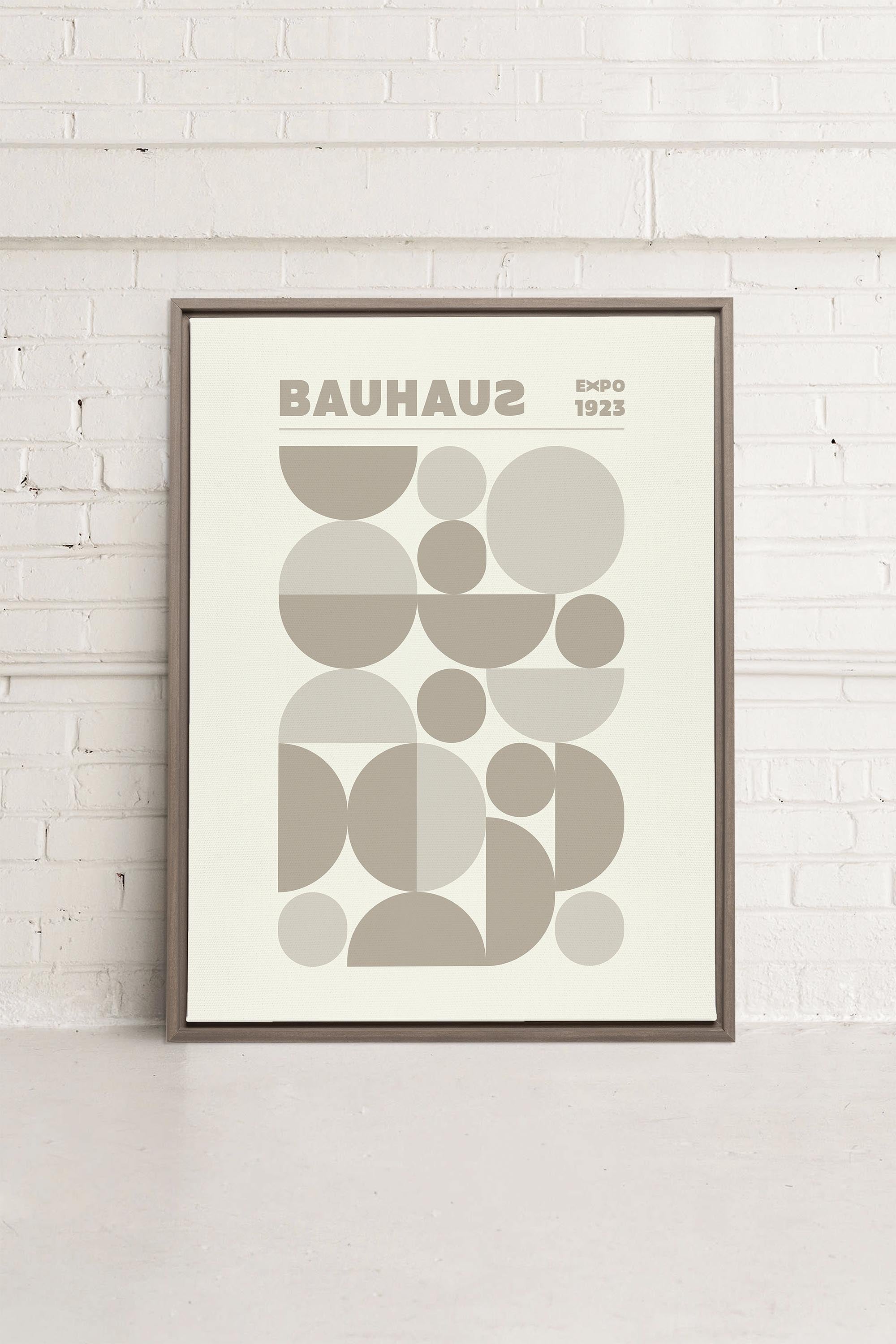 Round sculptures, toile imprimée