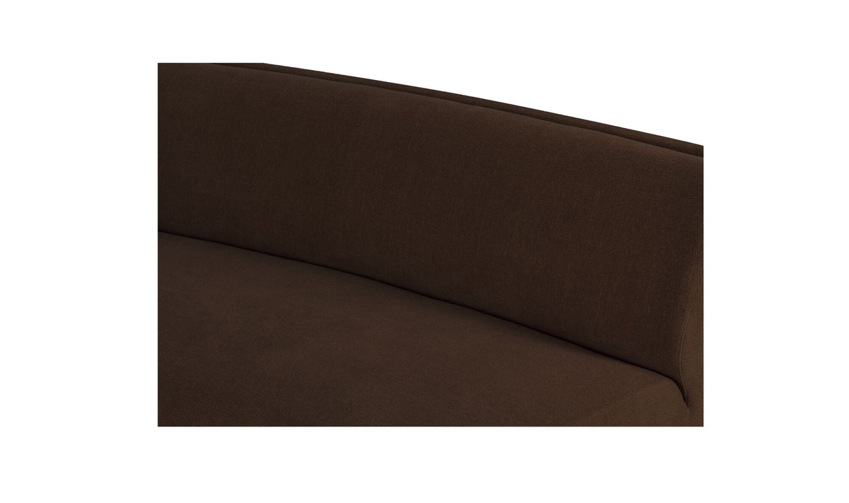 Sectionnel modulaire Naomi | Formes courbes | 2 configurations | 2 couleurs