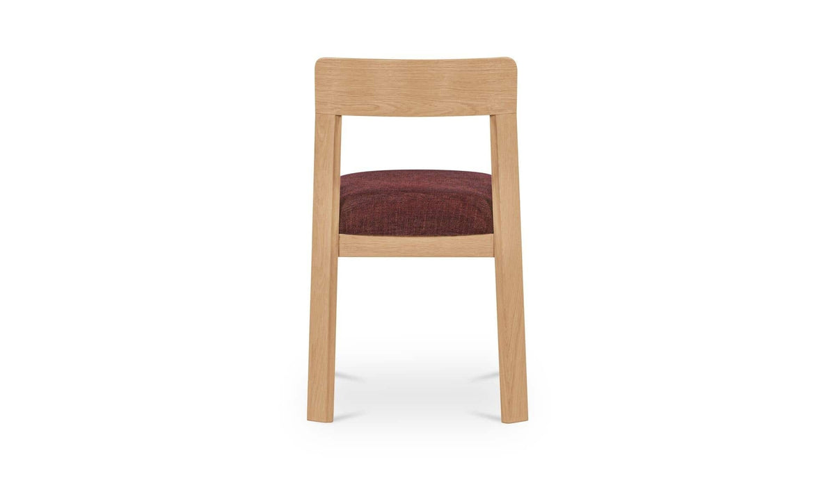 Ensemble de 2 chaises de salle à manger Olsen | Chêne massif | 2 couleurs