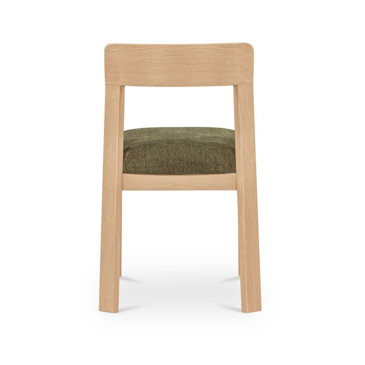 Ensemble de 2 chaises de salle à manger Olsen | Chêne massif | 2 couleurs
