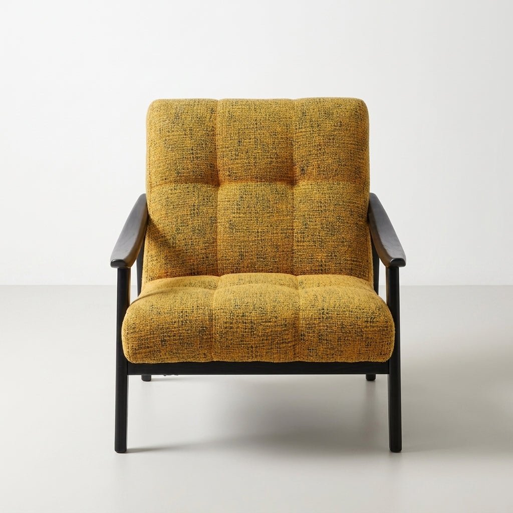 Fauteuil Opava | Bois massif | Fait à la main | Style mid-century
