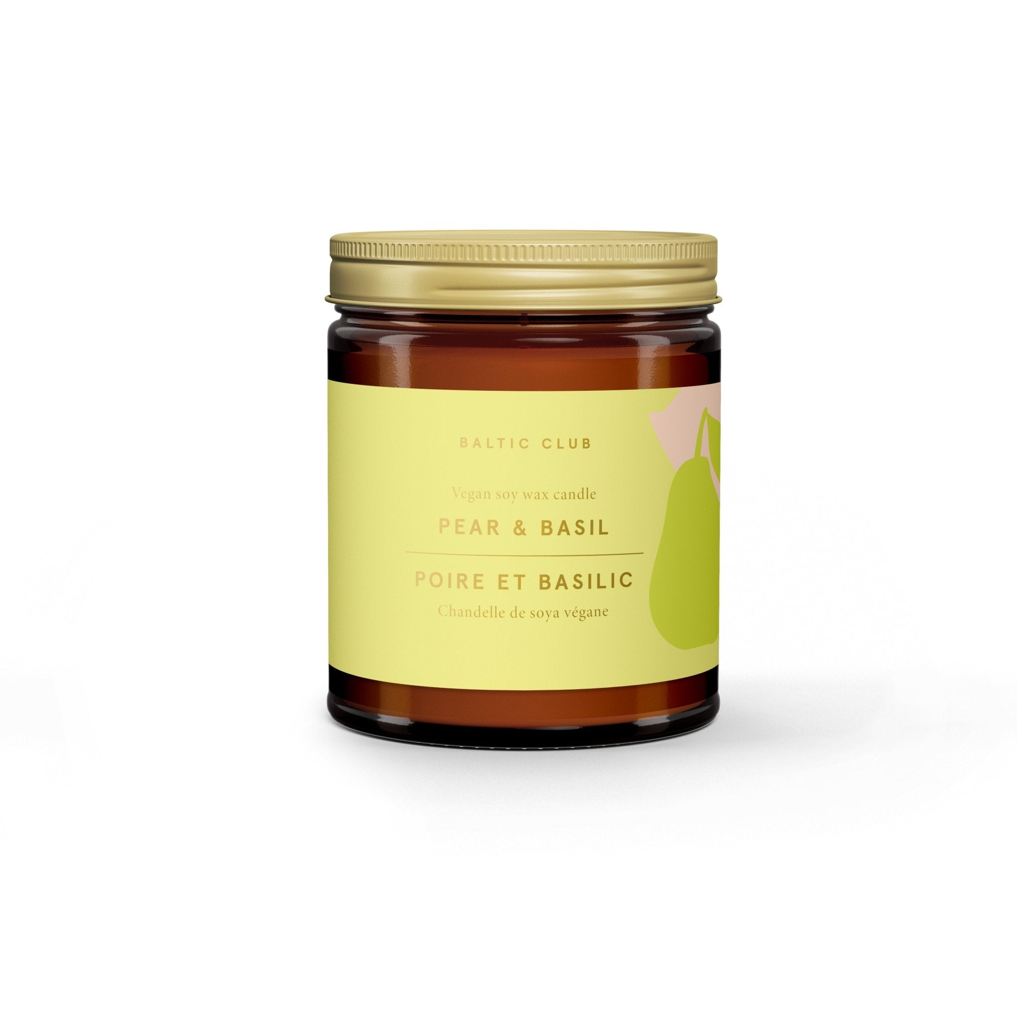 Bougie Poire et Basilic Baltic Club