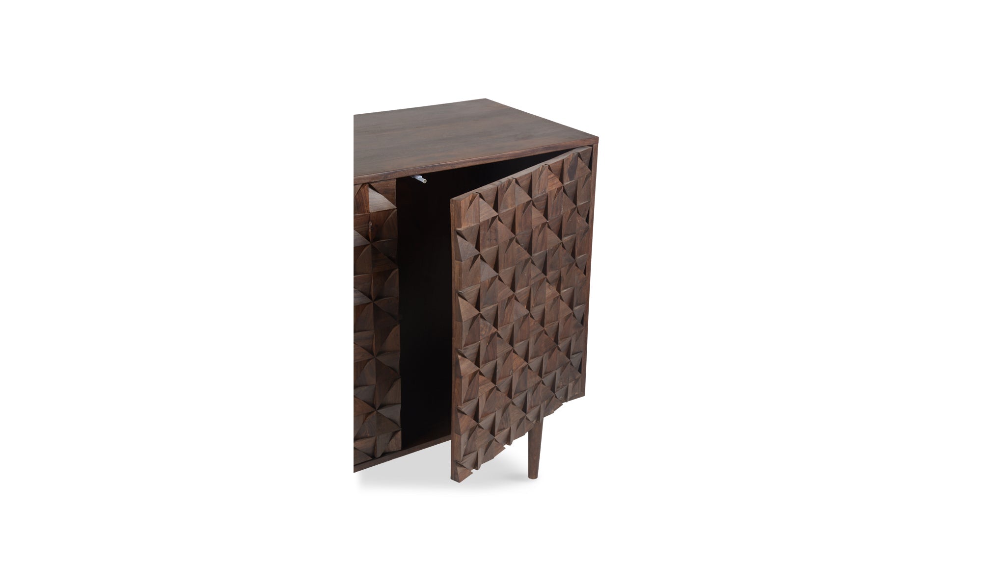 Phoenix Sheesham Wood 3-Door Sideboard | Mid-century style | Sustainable solid wood