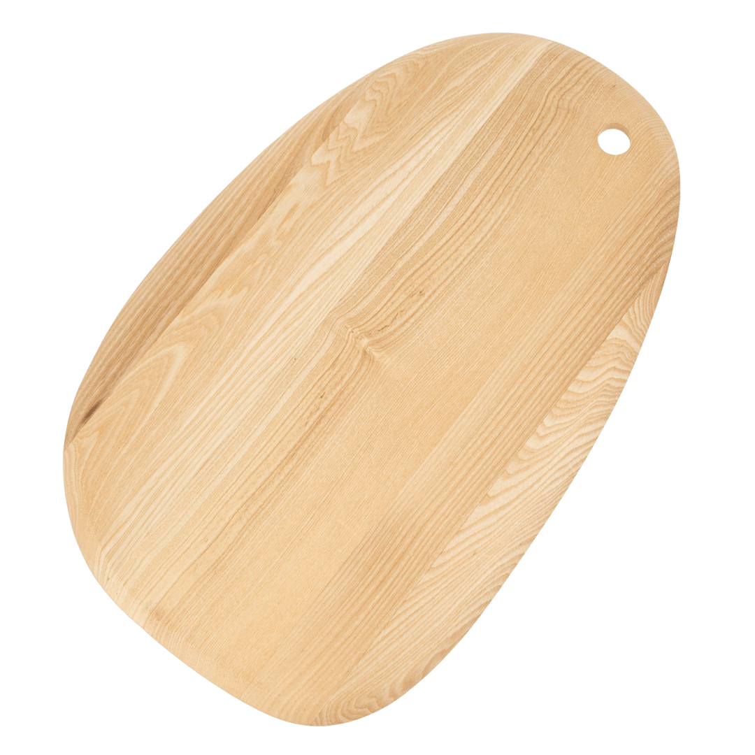 Planche à Découper en Frêne | Grand Format | Bois Naturel Poli - Les Trouvailles de JustineIndaba Home