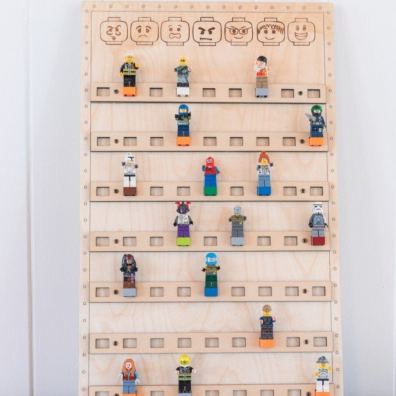 Rangement pour figurines de type Lego® - Les Trouvailles de JustineD - enfantsRabot D. BoisOriginal