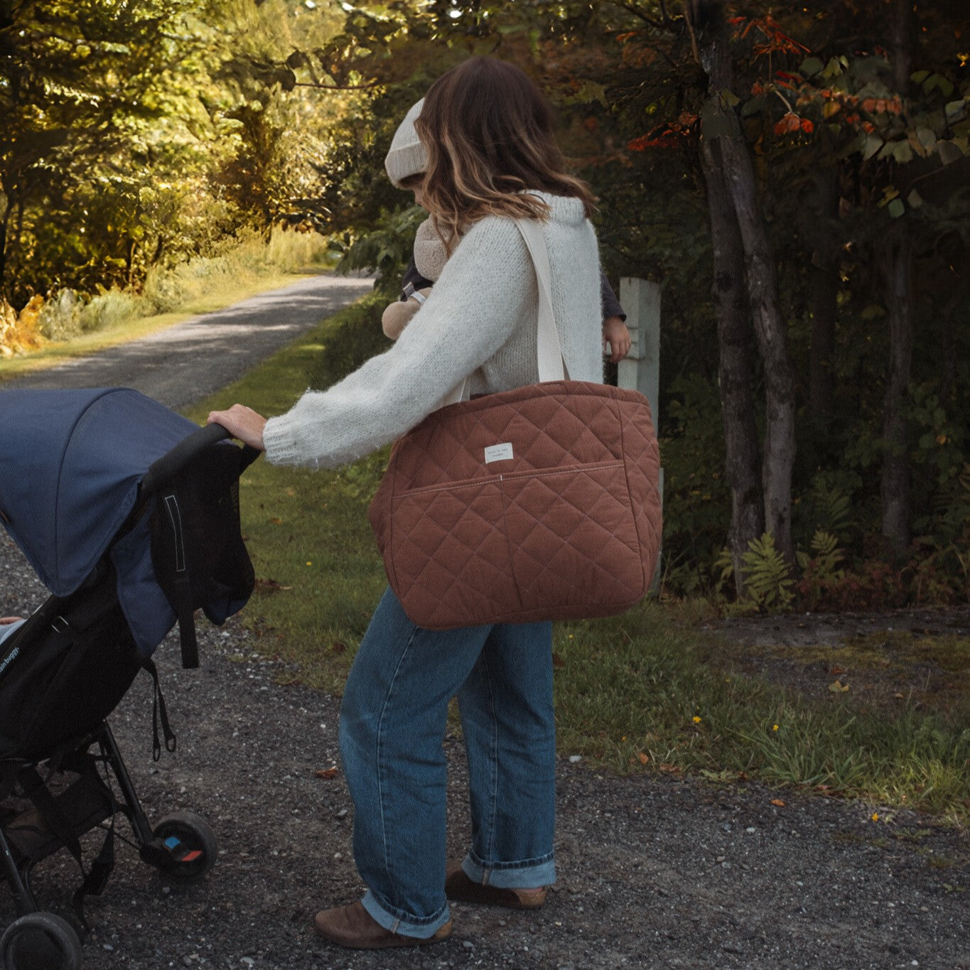Sac à couches pratique et élégant pour parents | Dans le sac