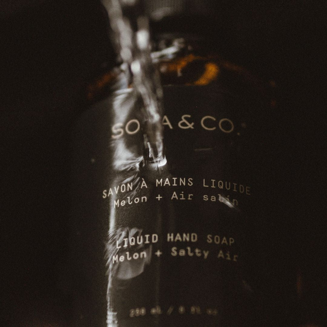 Savon à mains liquide 500 ml | Melon & air salin | SOJA&CO