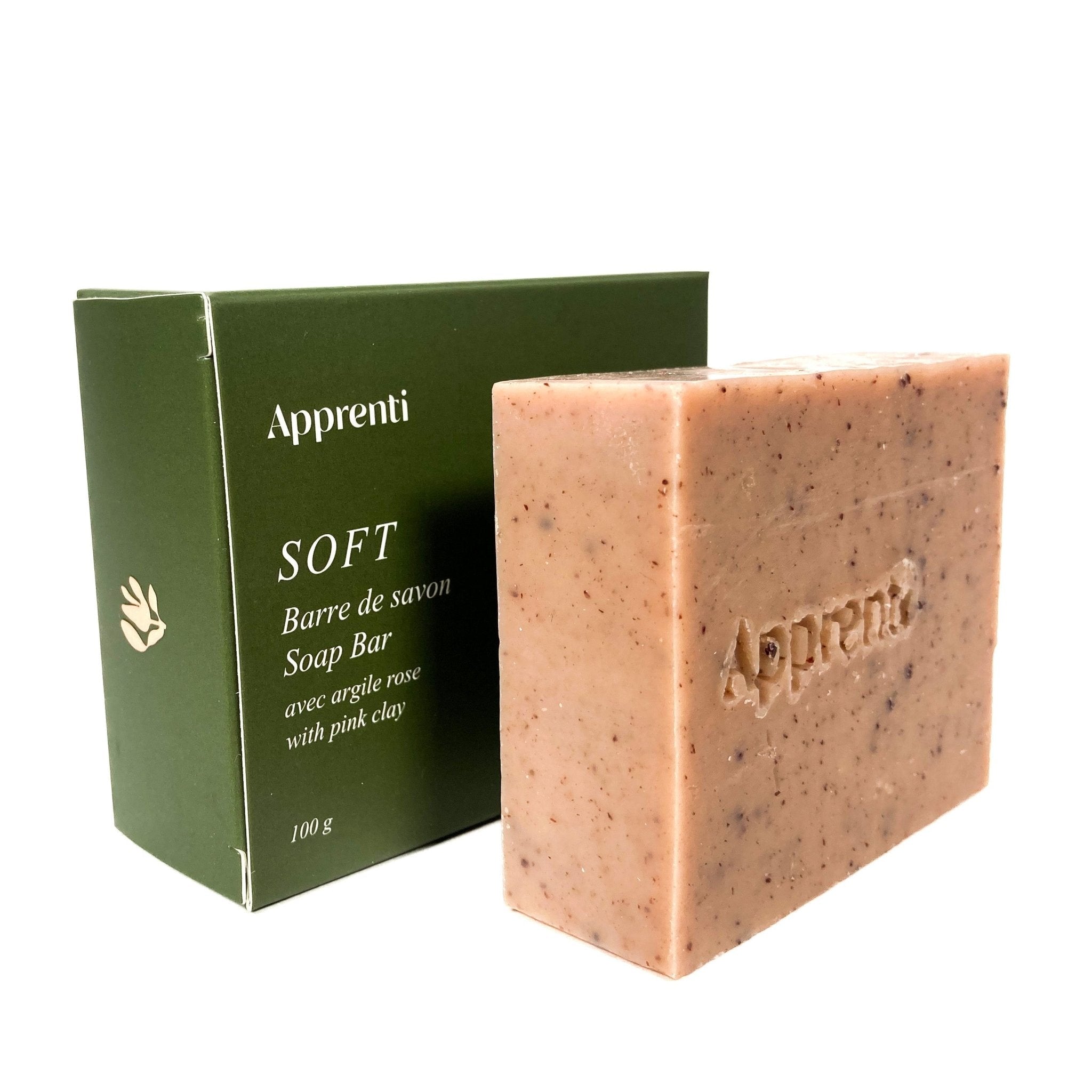 Savon Doux aux Herbes | Apprenti - Les Trouvailles de JustineBar SoapApprenti