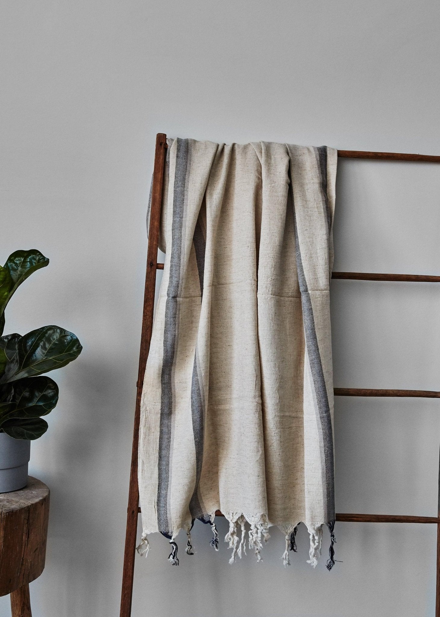 Serviette de bain turque | Tissée à la main | Leylak - Les Trouvailles de Justinebath towelConfetti Mill