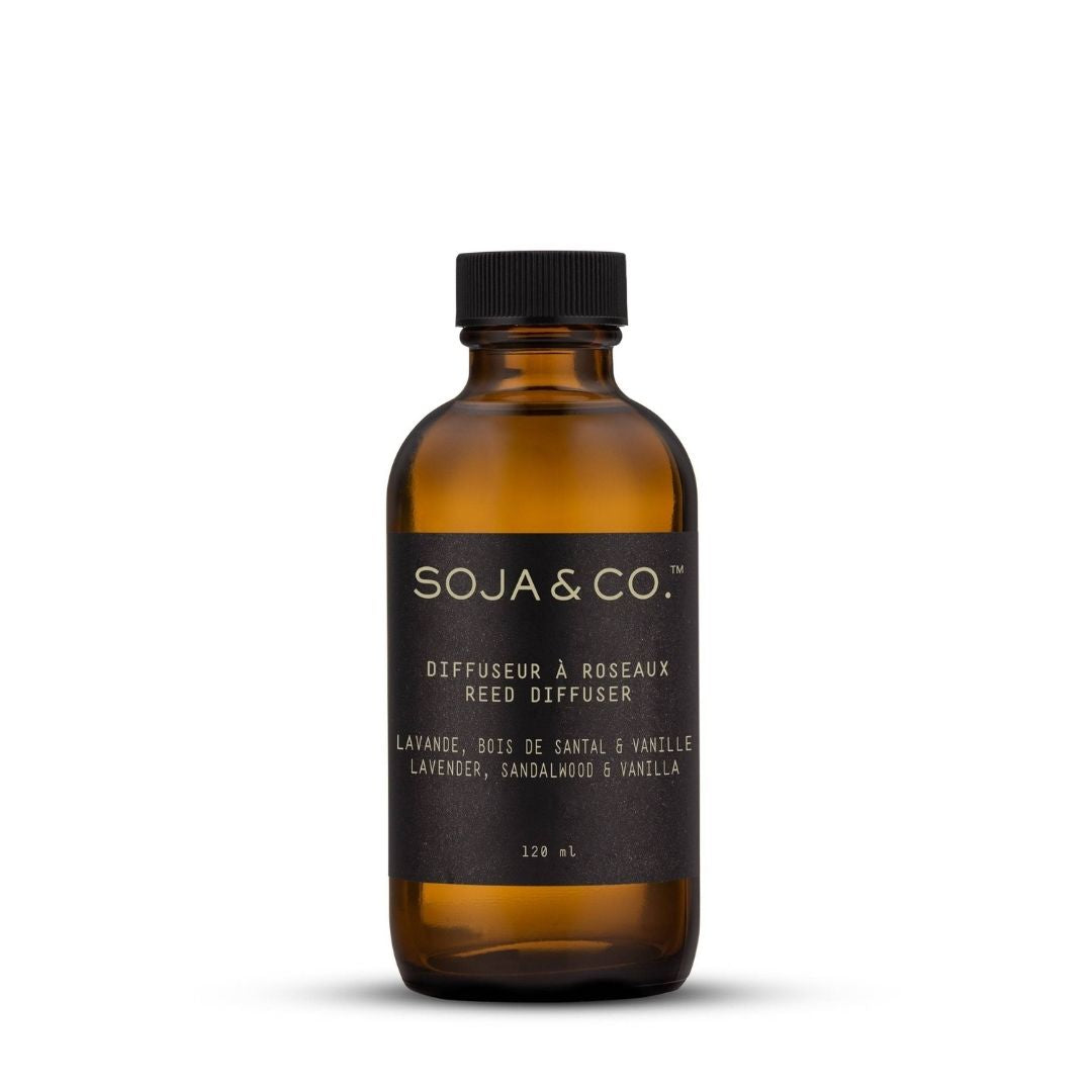 Diffuseur à roseaux | Lavande, santal & vanille | SOJA&CO