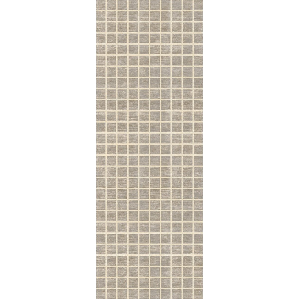 Tapis Caper beige naturel | Motif à carreaux moderne - Les Trouvailles de JustinerugsartiplantoMachine Washable2.5'x7'