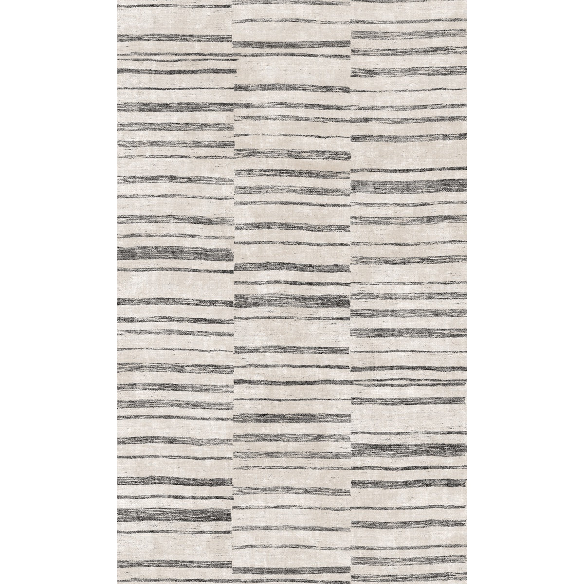 Tapis Sahara Ivoire & Gris | Motif Marocain - Les Trouvailles de JustinerugsartiplantoMachine Washable3’x5’