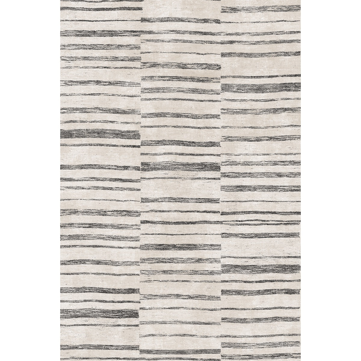 Tapis Sahara Ivoire & Gris | Motif Marocain - Les Trouvailles de JustinerugsartiplantoMachine Washable6'x9'