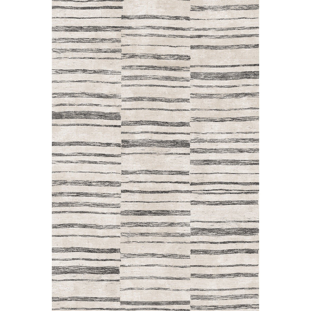 Tapis Sahara Ivoire & Gris | Motif Marocain - Les Trouvailles de JustinerugsartiplantoMachine Washable8'x10'