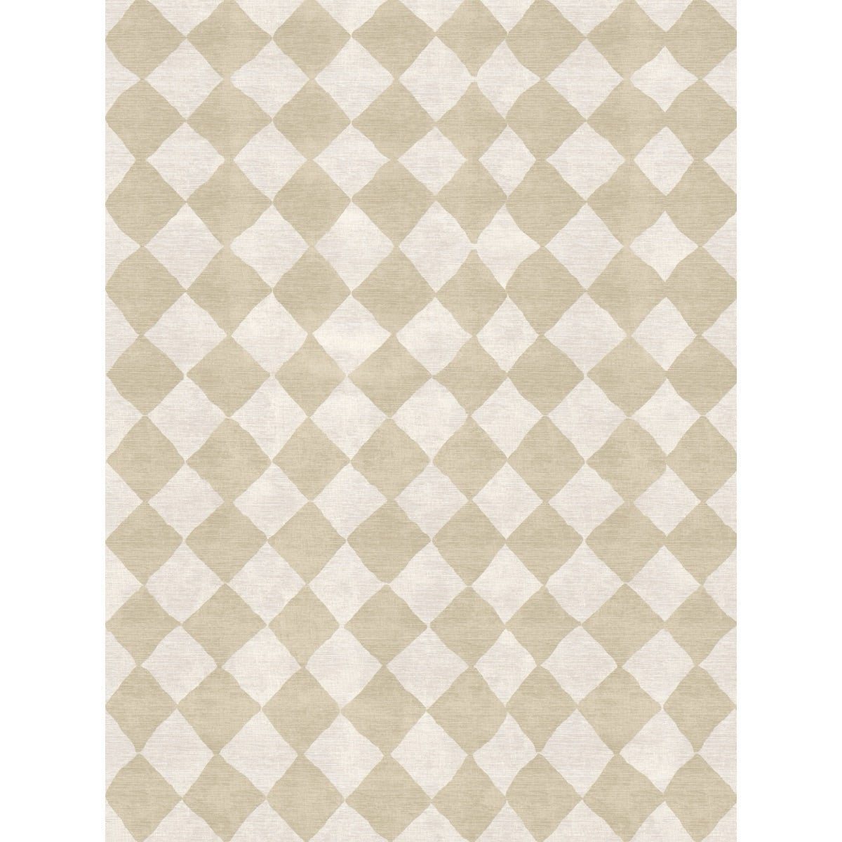 Tapis Trestres Naturel & Ivoire | Motif Marocain à Carreaux - Les Trouvailles de JustinerugsartiplantoMachine Washable9’x12’