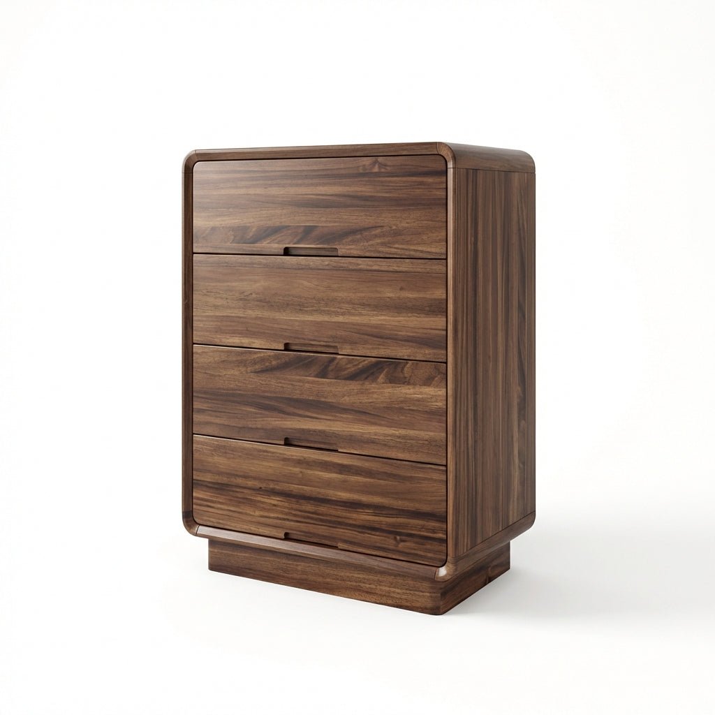 Commode Lisbon en noyer noir | Rangement élégant | Design contemporain