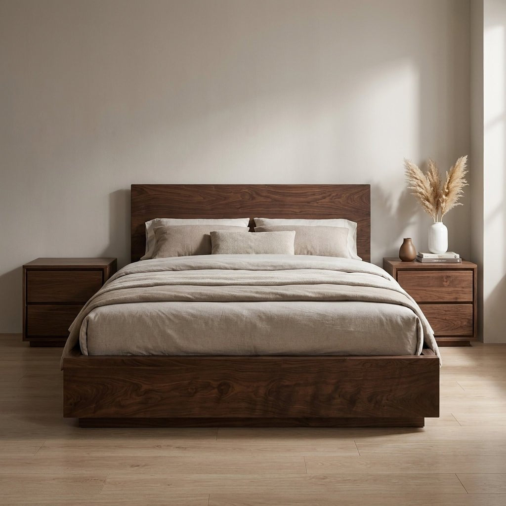 Timberton Storage Bed | Solid wood | Integrated drawers