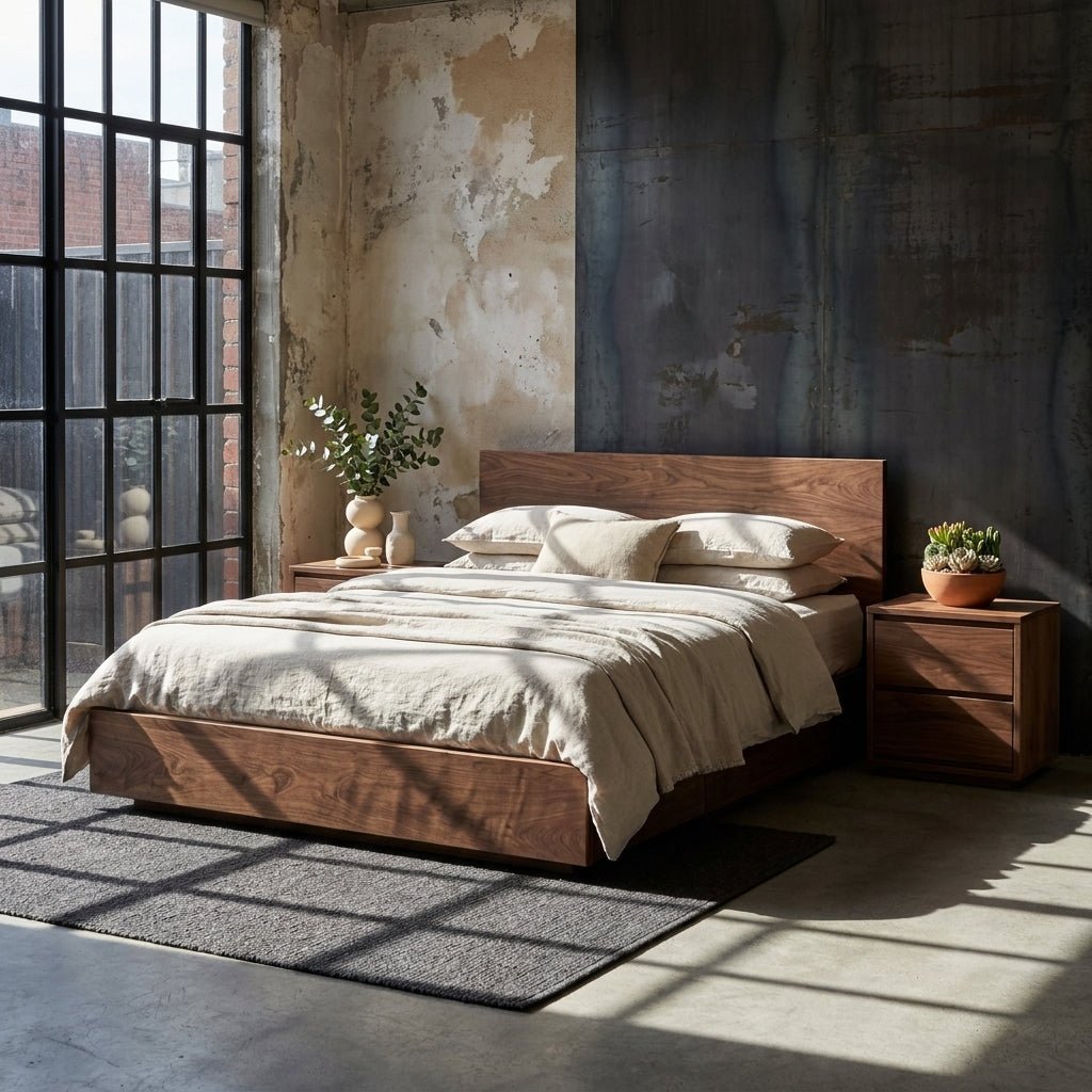 Timberton Storage Bed | Solid wood | Integrated drawers