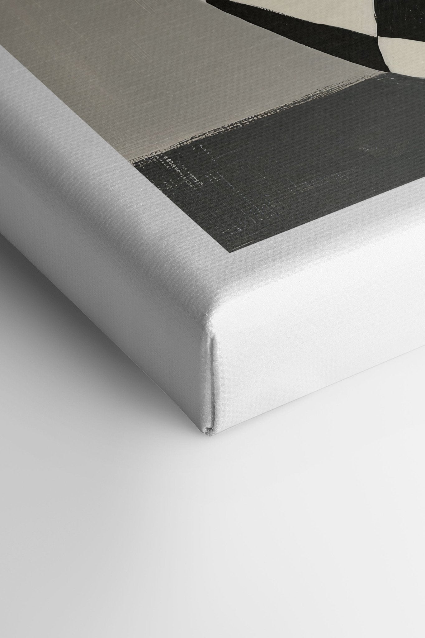 VASE EN DAMIER, Oeuvre sur toile étirée - Les Trouvailles de JustinecanvasOleka Canvas12x16Sans Cadre - Monté Galerie