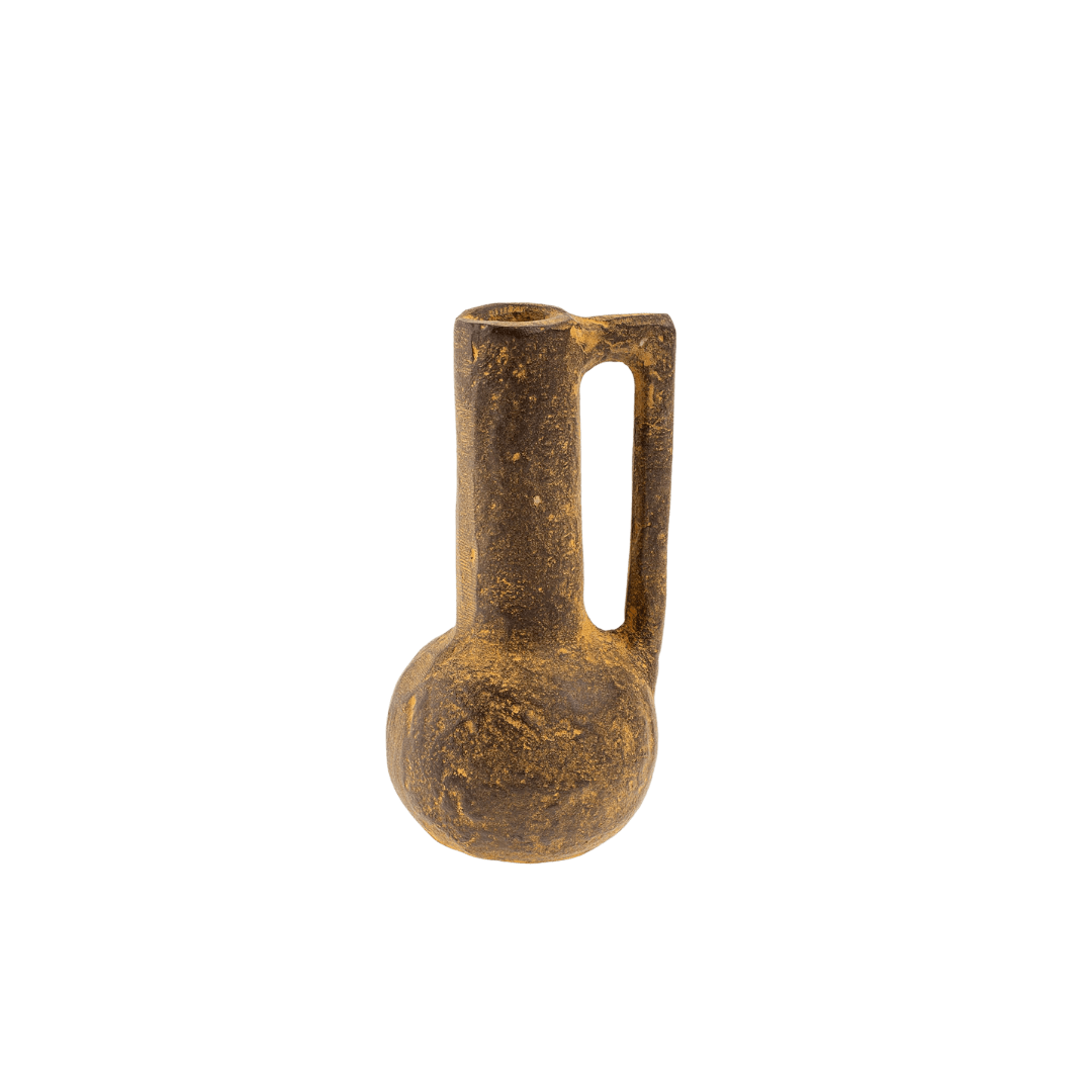 Vase Miniature River | Fait à la main | Aluminium Sablé - Les Trouvailles de JustineIndaba Home