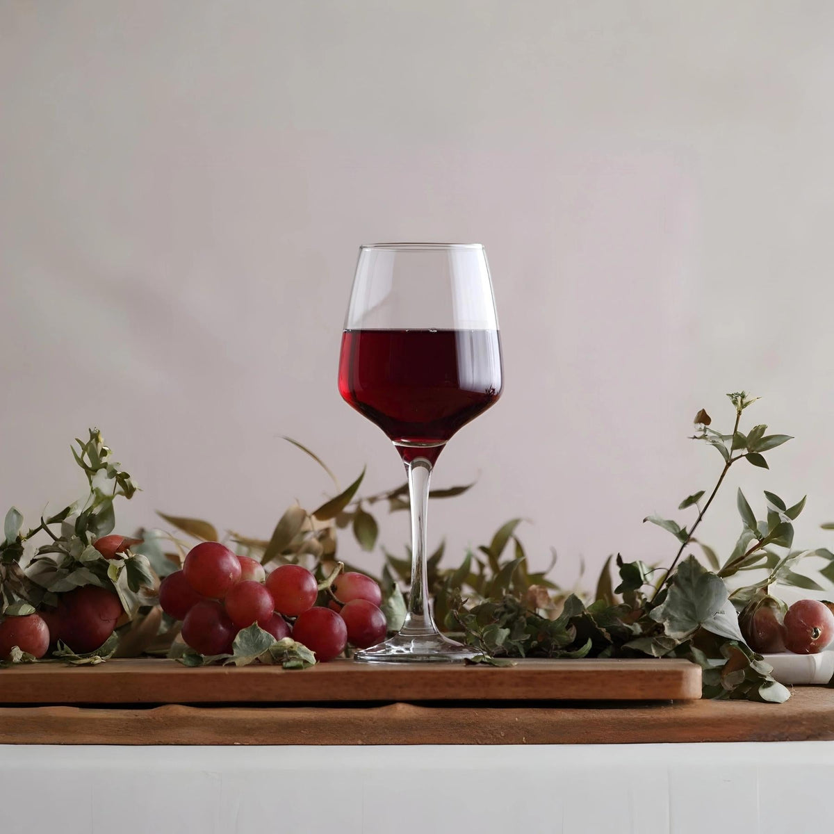 Ensemble de 6 verres à vin LAV LAL transparents de 400 mL en verre sans plomb pour une table élégante.