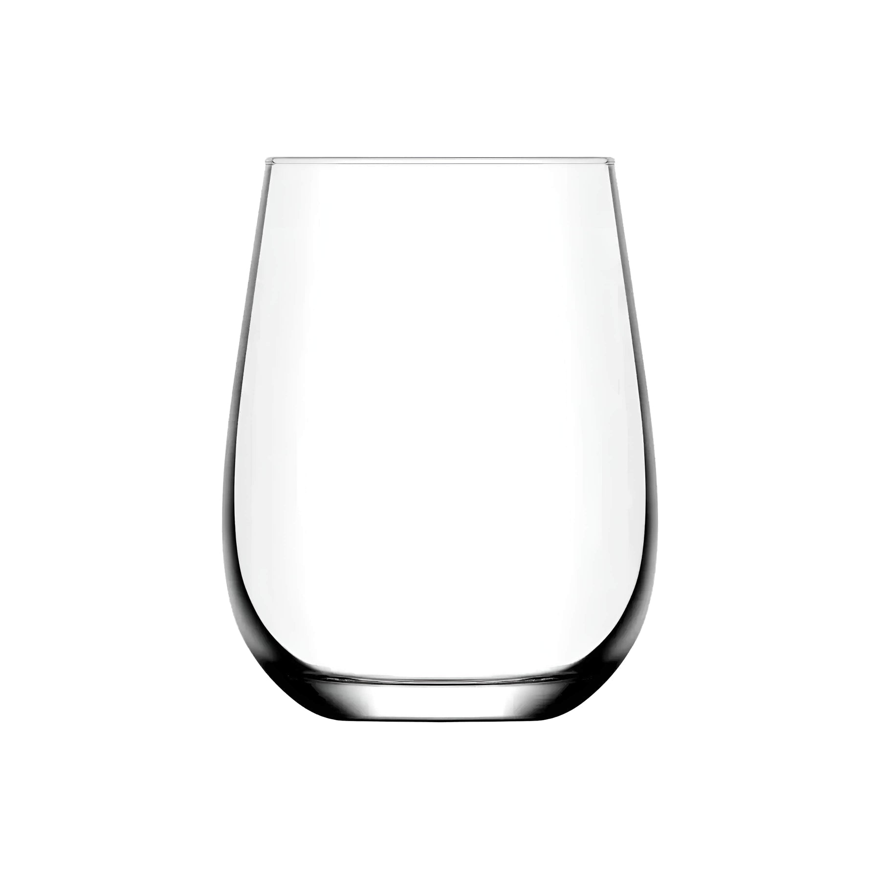Verre à vin sans pied LAV GAIA transparent, forme tulipe