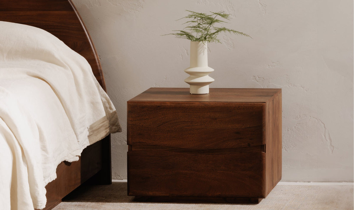 Wexford Bedroom Set | Solid Acacia | Walnut Finish