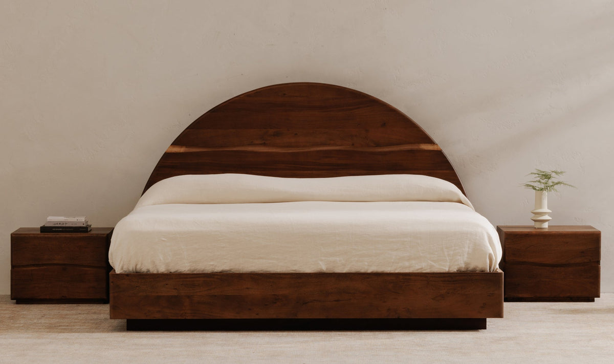 Wexford Bedroom Set | Solid Acacia | Walnut Finish
