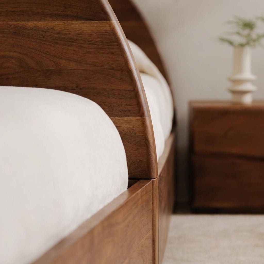 Wexford Bedroom Set | Solid Acacia | Walnut Finish