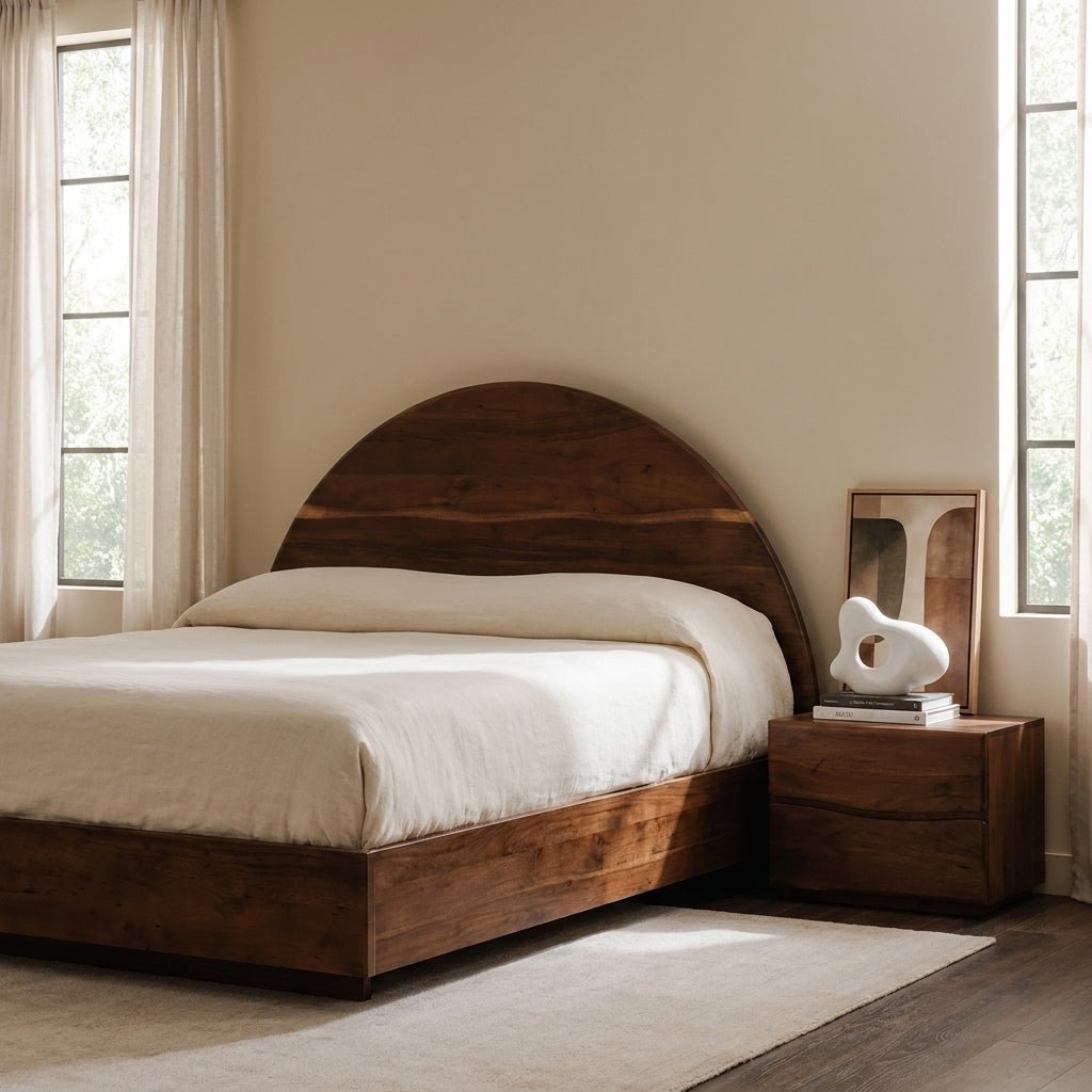 Wexford Bedroom Set | Solid Acacia | Walnut Finish