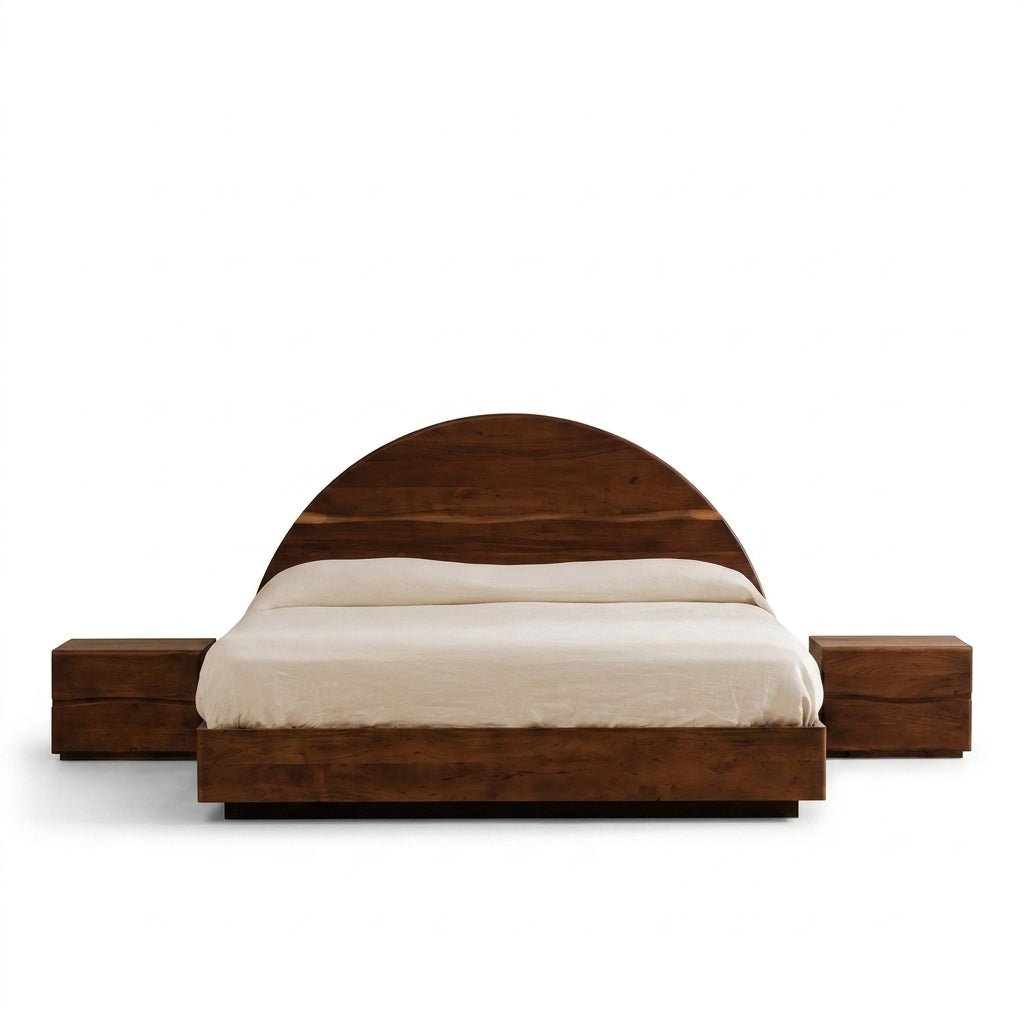 Wexford Bedroom Set | Solid Acacia | Walnut Finish