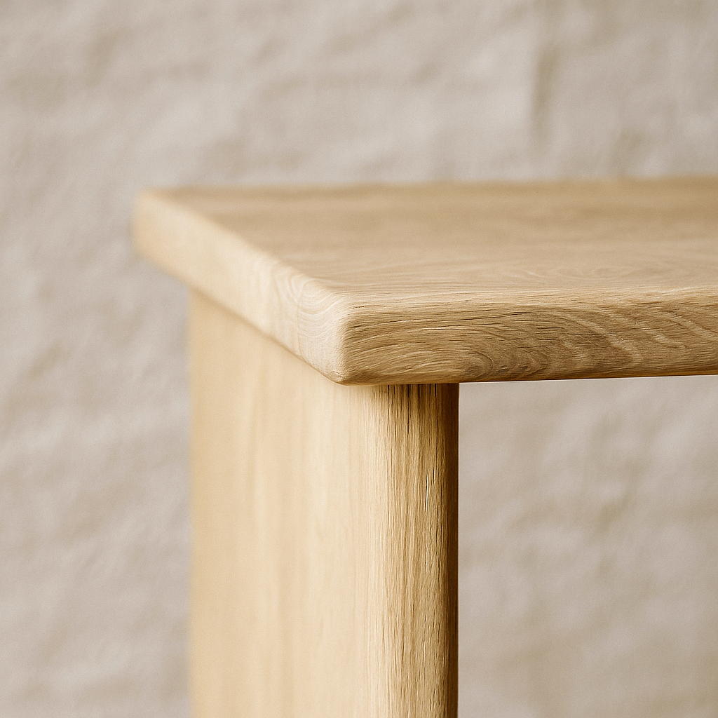 Bibliothèque Cube en Chêne Massif | Fait à la main | Chêne blanc naturel