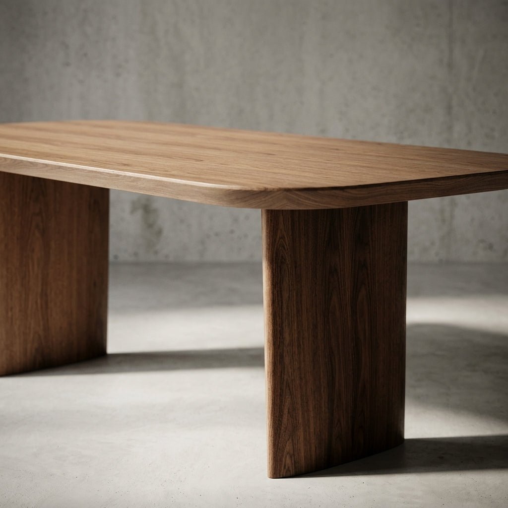 Ensemble de salle à manger Wilder | Fini noyer | Table et 4 ou 6 chaises Sienna